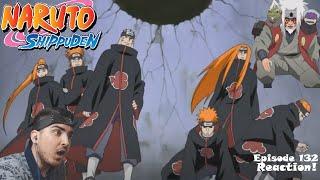 NARUTO SHIPPUDEN EPISODE 132 REACTION!!! ( In Attendance, the Six Paths of Pain! )