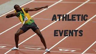 Ultimate Guide to Athletics: The Power of Track and Field Mastery. All Events. Sports Inspiration.