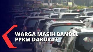 Macet Penyekatan PPKM Darurat, Pekerja Non-Esensial Masih Dipaksa Ngantor