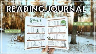 Reading Bullet Journal: How to create, What spreads to Include, custom journal | CREATEWITHCAIT