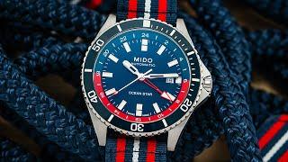 One Of The Best Attainable True GMT Sports Watches - MIDO Ocean Star GMT Pepsi Review