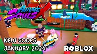 Roblox Anime Souls Simulator X -New Codes January 2024