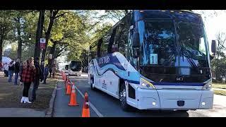 11/19/2022 Alabama Crimson Tide Football Team Being Escorted to Bryant Denny Stadium