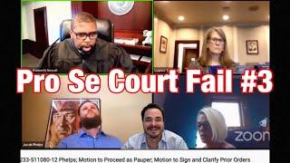 Pro Se Court Fail #3 - Sovereign Citizen?