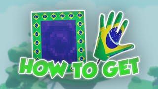 How to get the BRAZIL GLOVE! (KICK PLAYERS) | Slap Battles X (Roblox)