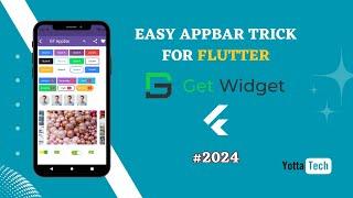 Mastering Flutter AppBar with GetWidget: Ultimate Guide for 2024