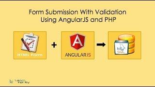 Form Submission With Validation Using AngularJS and PHP - Learn Infinity