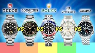 Ranking The Best GMT Watches You Can Buy | Rolex vs Tudor vs Grand Seiko vs Longines vs Seiko