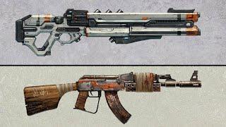 Fallout 4 - Энергетическое оружие VS Физическое