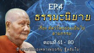 กฏแห่งกรรม นิทานธรรมะอิงชีวประวัติหลวงพ่อจรัญ ฐิตธัมโม เรื่องที่ 3 สัตว์โลกย่อมเป็นไปตามกรรม EP.4