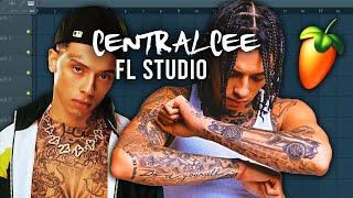 FL STUDIO • Central Cee Drill Beat Tutorial [Free Project Download]