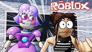 KORKUNÇ ROBOTTAN KAÇIŞ!!Roblox Escape Miss Ani-Tron's Detention!