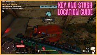 Far Cry 6 Special Operation Cocodrilo: 400 Moneda Stash Key and Location