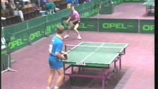 jan ove waldner andrzej grubba great point europe top 12 table tennis 1993