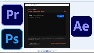 How to Fix Unsupported Video Driver Intel HD Graphics 4000  Premiere Pro | After Effects | Photoshop