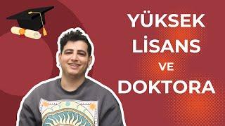 Yüksek Lisans ve Doktora Nedir? | Başvuru Şartları...