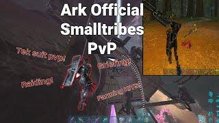 Tek Suit Griefing + Dropping Hidden Bases! | ARK Official Smalltribes PvP