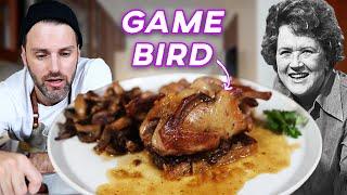 Julia Child's Roast Squab Dinner (Coqulets sur Canapés) | Jamie & Julia