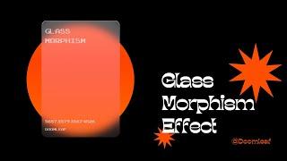 GLASS MORPHISM EFFECT - GIMP TUTORIAL- 2023 - The Easiest & Best Way To Do It