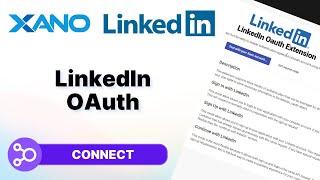 Setting up LinkedIn OAuth through the Xano Marketplace