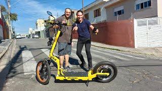 ENTREGAMOS O PATINETE PARA O GANHADOR DA AÇÃO