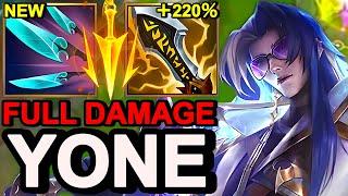 Wild Rift China Yone Mid - 26KILL Max Damage YONE Build Runes - Navori Quickblades Best Yone OP Item