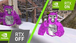 Gorilla Tag VR , But with HD RTX Lighting