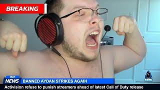 WARZONE STREAMER AYDAN AND HIS MODERATOR PERMANENTLY BANNED