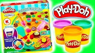 Новый набор пластилина Плей до лепим красивые конфеты из Play doh Игрушки для детей на русском