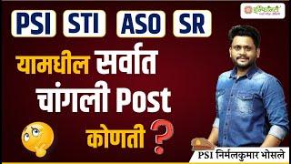 best post in combine exam | PSI | STI | ASO | SR | mpsc combine 2024 | mpsc combine preparation