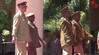 General Zubair Mahmood Hayat from Pakistan arrives at DHQ