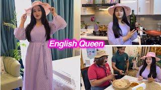 English family in Pakistan for 1 day  | English challenge | Sitara Yaseen vlogs