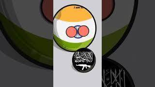 Power of India || Not to terrorism #shorts #viral #hindustan #india #animation #countryball