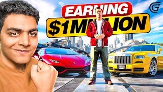 $0 To $1 Million In GTA 5 RP | GTA 5 Grand RP $1 Million In 7 Days Challenge | Day #1