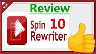 Spin Rewriter 10 - Spin Rewriter 10 Review - Most Powerful Article Rewriting Software