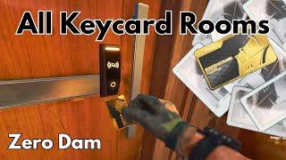 All Zero Dam Keycard Rooms - Delta Force: Operations