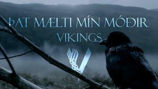 Vikings | My Mother Told Me (Old Norse) Lyrics & Translation [Halfdan & Harald]