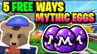 5 *FREE* Ways to Get Mythic Eggs | Roblox Bee Swarm Simulator