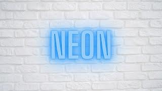 Neon text tutorial *easy*