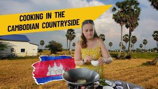 We cooked with a Cambodian Family | Cooking KHMER FOOD for the first time