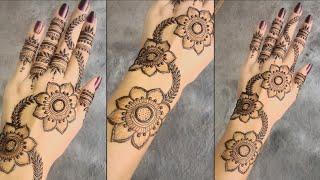 stylish arabic mehndi designs / mehndi designs for back hand / Kumkum`s mehndi