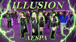 [KPOP IN PUBLIC| ONE TAKE] AESPA (에스파) - ILLUSION | Dance cover by QUARTZ