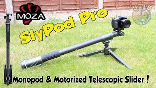Moza SlyPod Pro - The Monopod with Motorized Slider Action! - FULL REVIEW