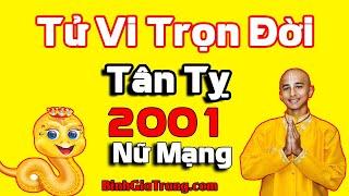 Tử vi trọn đời 2001 nữ mạng: Cuộc sống sung túc - Xem tử vi trọn đời tuổi