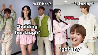 Sungjae got so shy because of Sakura (ft. Kkura funny interaction with BTOB)