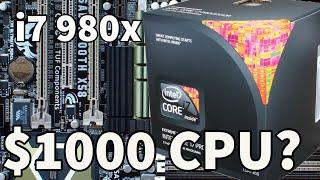 Intel i7 980x legacy review - $1000 CPU 2010 - Does it overclock X58 budget gaming PC worth it?