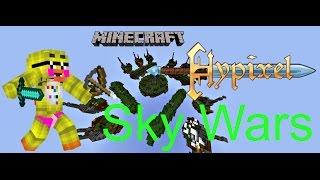 Minecraft - MEGA Sky Wars - Hypixel Minigame /wCaptainBrian,ammarkraft