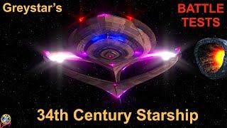 Greystar's 34th Century Federation Starship VS Doomsday Machine/Future Borg & Wells Class