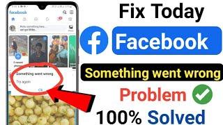 How to Fix Facebook Lite Something Went Wrong Problem | Fix Facebook Something Went Wrong Problem