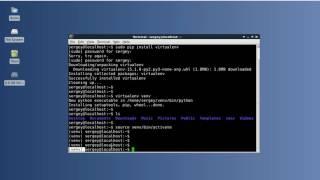 How to install and use virtualenv in Linux (Debian, Ubuntu, etc)